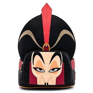 Loungefly Disney Aladdin Jafar Villain Cosplay Figural Mini Backpack